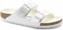 Birkenstock Arizona Slippers Triple White Narrow fit | Wit | Imitatieleer - Thumbnail 101