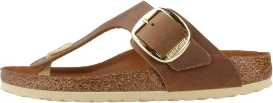 Birkenstock Flip Flops Brown Dames