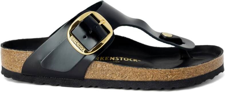 Birkenstock Flip Flops Zwart Dames