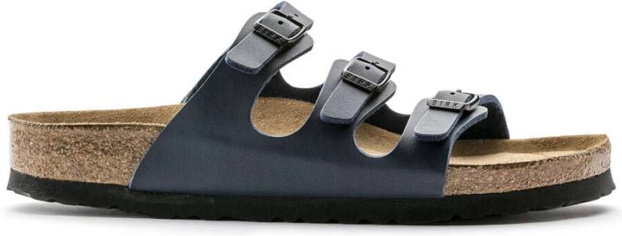 Birkenstock Florida BS Dames Sandaal Blauw Dames