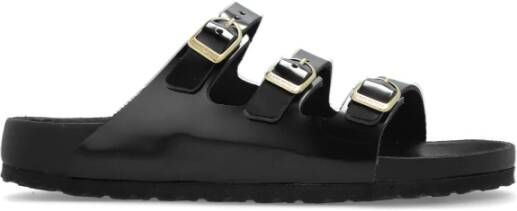 Birkenstock Florida Fresh Slides Black Dames