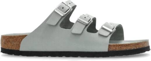 Birkenstock Florida Fresh Slides Blue Dames