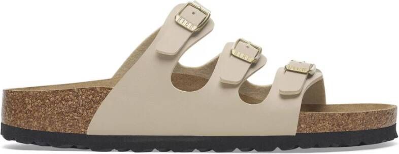 Birkenstock Florida Sandcastle Sandal Beige Dames