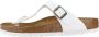 Birkenstock Gizeh White Birko-Flor Regular Slippers - Thumbnail 2