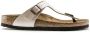 Birkenstock Gizeh BS Metallic Thong Sandal Beige Dames - Thumbnail 8