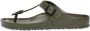 Birkenstock Teenslippers in groen voor Gizeh EVA khaki - Thumbnail 4