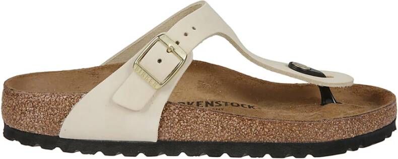 Birkenstock Gizeh Slippers Beige Dames