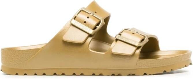 Birkenstock Gouden Arizona Eva Sandalen Yellow Dames