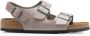 Birkenstock Heren Milano Leren Sandalen Gray Heren - Thumbnail 1