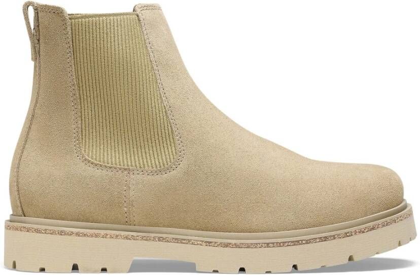 Birkenstock Highwood Slip On Boots Beige Dames