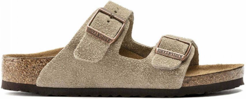 Arizona Taupe Kids Birkenstock Grijs Heren