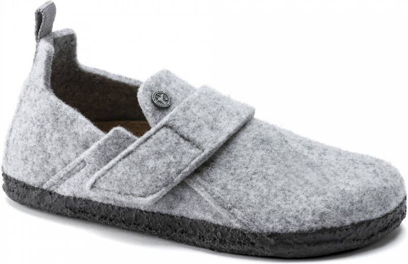 Birkenstock Pantoffels voor babyjongens Zermatt Hl Fe Cozy Home Grijs Heren