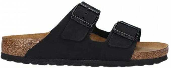 Birkenstock Klapki Arizona 1020694 Zwart Dames