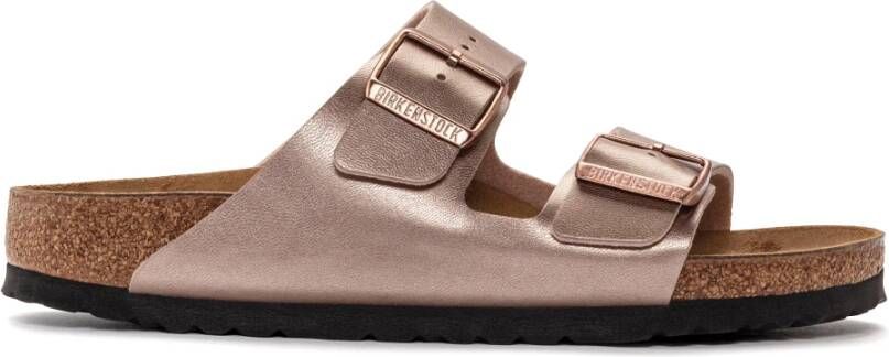 Birkenstock Klassieke Arizona Sandalen Koper Pink Dames