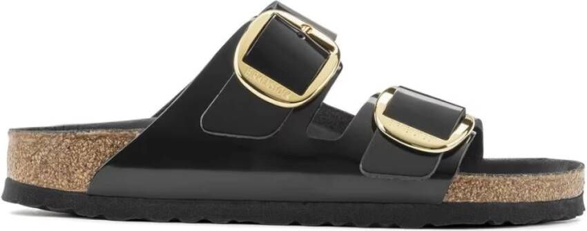 Birkenstock Klassieke Big Buckle Sandaal Black Dames