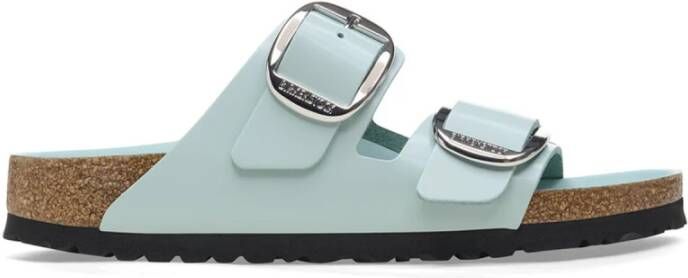 Birkenstock Klassieke Big Buckle Sandaal Green Dames