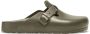 Birkenstock Klassieke Lederen Sandalen Green Dames - Thumbnail 1