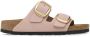 Birkenstock Klassieke Big Buckle Nubuck Leren Sandaal Pink Dames - Thumbnail 28