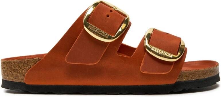 Birkenstock Klassieke Twee-Band Sandaal Orange Dames