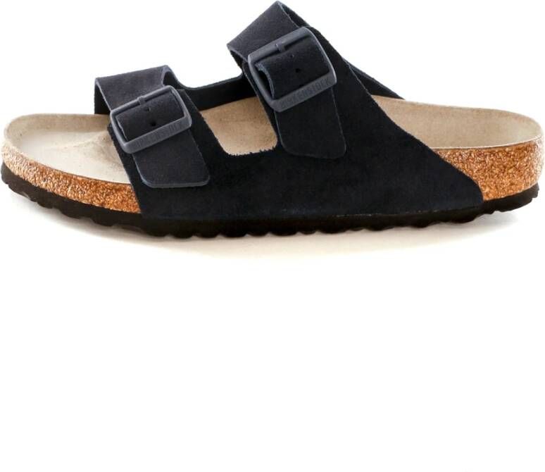 Birkenstock Klassieke Twee-Riem Sandaal Blue Heren