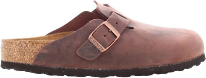 Birkenstock Klassieke Unisex Sabot Sandalen Brown Dames