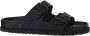 Birkenstock Klassieke Zwarte Slippers Black Heren - Thumbnail 1