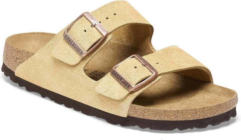 Birkenstock Latte Cream Sandalen Beige Heren