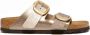 Birkenstock Leren Arizona Sandalen Beige Dames - Thumbnail 1