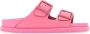 Birkenstock Leren Avantgarde Slippers Pink Heren - Thumbnail 1