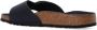 Birkenstock Madrid Narrow Big Buckle Natural Leather Patent High Shine Black - Thumbnail 3