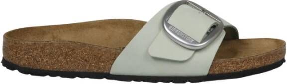 Birkenstock Madrid Big Buckle Sandalen Green Dames