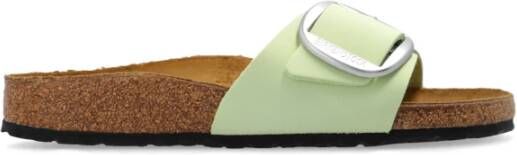 Birkenstock Madrid Big Buckle sandalen Green Dames