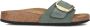 BIRKENSTOCK Slippers Dames Madrid Buckle Nub Slip Maat: 43 Materiaal: Suède Kleur: Groen - Thumbnail 2