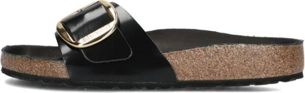 Birkenstock Madrid Led Patent Slippers Black Dames