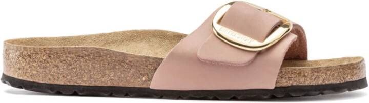 Birkenstock Madrid Leren Sandalen Dames Collectie Pink Dames