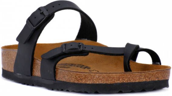 Birkenstock Mayari Birko Flor Sandals Zwart Dames