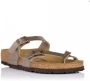 Birkenstock Groene zomersliders Stijlvol en comfortabel Green Dames - Thumbnail 4