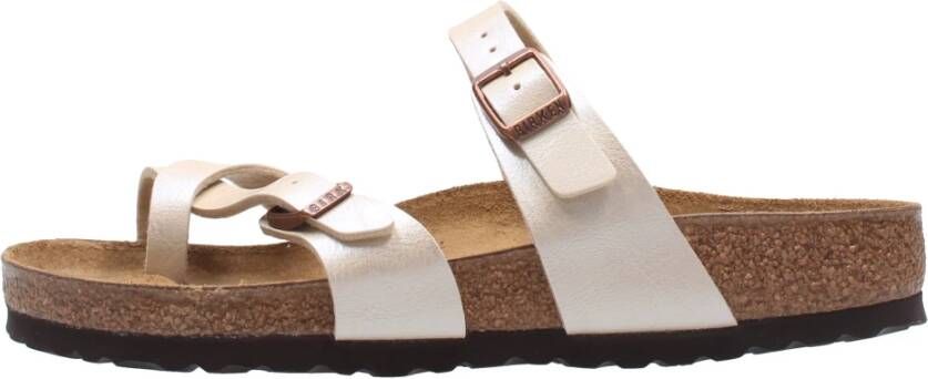 Birkenstock Mayari Slippers Beige Dames