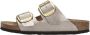 BIRKENSTOCK Slippers Dames Arizona Birkoflor Maat: 36 Materiaal: Leer Kleur: Taupe - Thumbnail 2