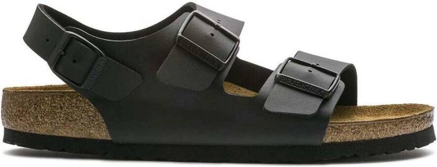 Birkenstock Milano Birko-Flor Sandalen Black Dames