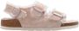 Birkenstock Milano suède sandalen Roze Dames - Thumbnail 1