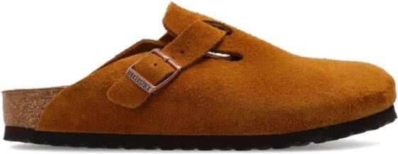 Birkenstock Boston Muiltjes voor vrouwen Brown Heren