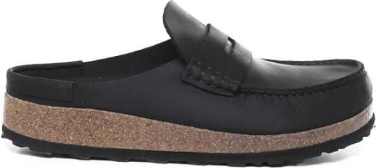 Birkenstock Mules in Mocassin Stijl Black Heren