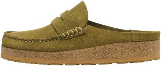 Birkenstock Naples Suède Leder Green Heren