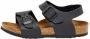 Birkenstock New York Kids Sandalen Black Narrow-fit Zwart Imitatieleer - Thumbnail 4