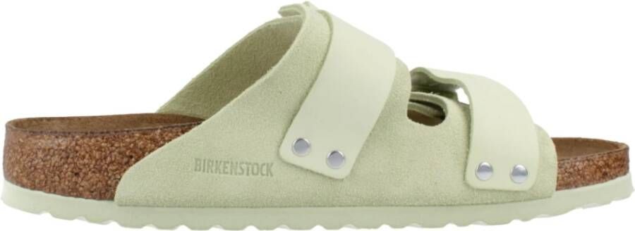 Birkenstock Uji VL NU Slides & Sandalen in groen formaten: 37