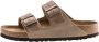 Birkenstock Oiled Tobacco Brown Sandalen Regular Fit Brown Heren - Thumbnail 1