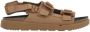 Birkenstock Platte sandalen in lichtbruin nubuck Brown Heren - Thumbnail 1