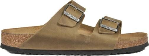 Birkenstock Platte schoenen voor vrouwen Brown Heren