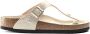 Birkenstock Python Glitter Dames Sandaal Beige Dames - Thumbnail 1